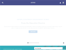 Tablet Screenshot of abpmr.org